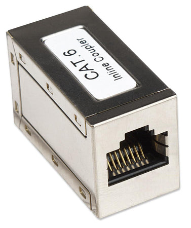 Accoppiatore RJ45 Cat6 8P8C Femmina/ Femmina, FTP, Silver