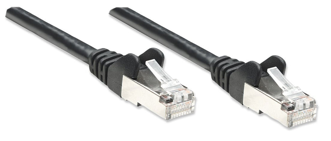Cavo di rete Patch in Rame Schermato Cat. 5e Nero F/UTP 15 m