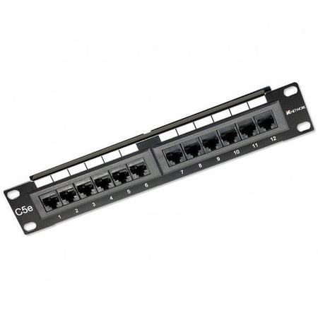 Pannello Patch 12 Porte, 10'', 1U, CAT5E UTP