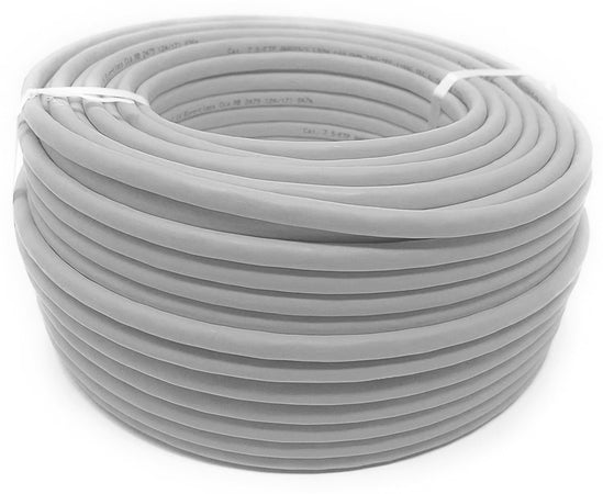 Matassa F/UTP Cavo Cat.6 100 m Rame Flessibile Grigio