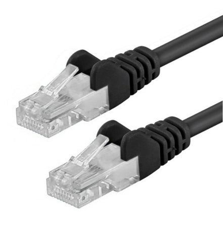 Cavo di rete Patch CCA Cat. 5e Nero UTP 5 mt