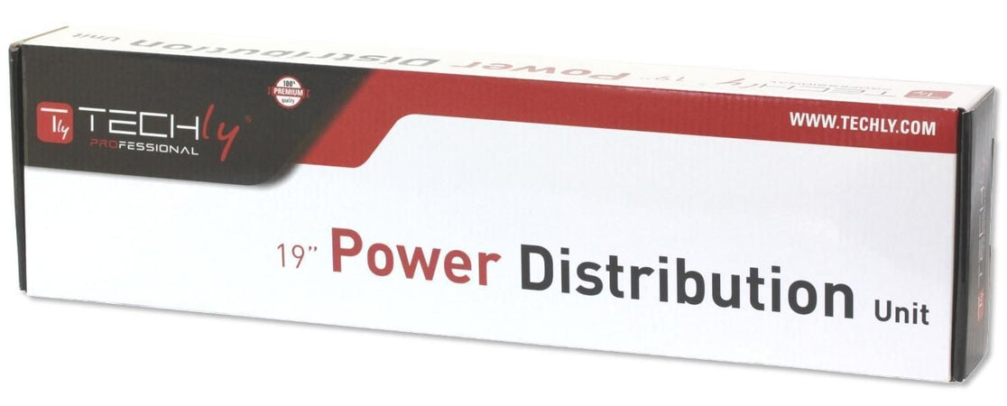 Multipresa 6 Posti da Rack 19'' con Magnetotermico Spina Schuko Angolata 1.5U