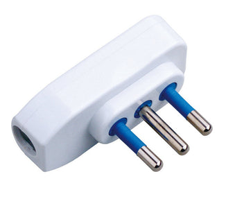 Spina ribassata 2P+T 10A Bianco