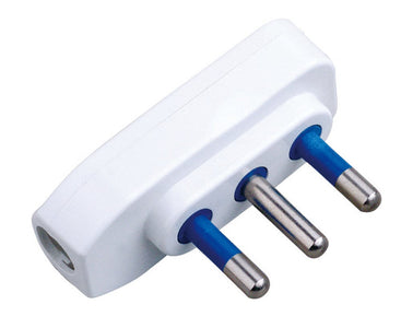 Spina ribassata 2P+T 16A Bianco