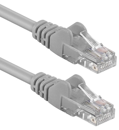 Cavo di Rete Patch in Rame Cat.6 Grigio U/UTP LSZH 10m
