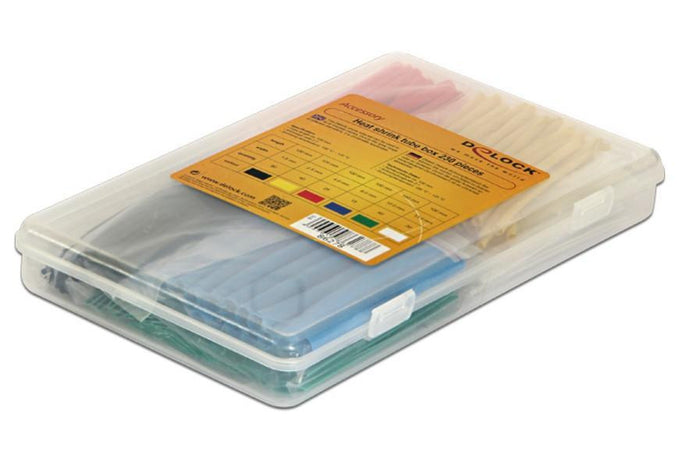 Kit 230 Tubi Colorati Guaina Termorestringente per Isolamento Cavi