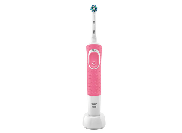 Oral-B Vitality 80327146 spazzolino elettrico per adulti Spazzolino rotante-oscillante Blu, Rosso