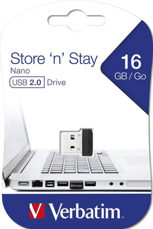 NANO Memoria USB 16GB Nero