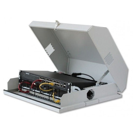 Armadio a muro 19'' 8 Unità Grigio