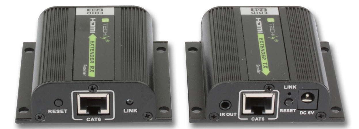 Amplificatore Extender HDMI Full HD 3D POE su cavo Cat.6/6A/7 40m con EDID ed IR