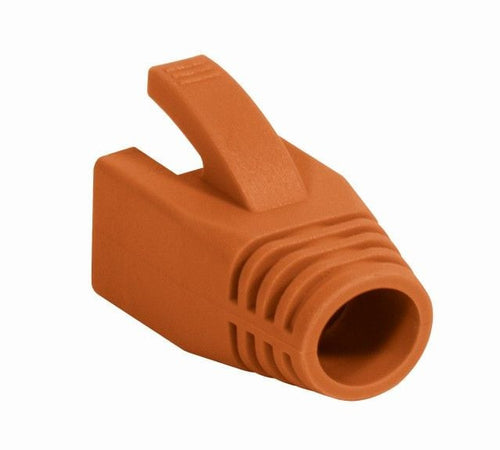 Copriconnettore per Plug RJ45 Cat.6 8mm Arancione
