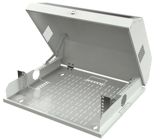 Armadio a muro 19'' Flat 9 Unità Grigio