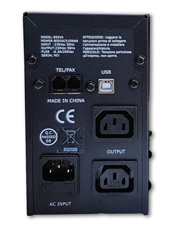 Gruppo di continuità 850VA 510W Line Interactive