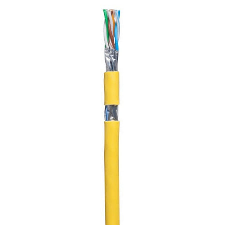 Matassa S/FTP Cavo Cat.7A 100m Rigido PIMF Giallo