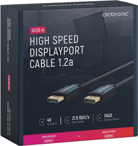 Cavo Audio/Video DisplayPort M/M 10m Alta Qualità