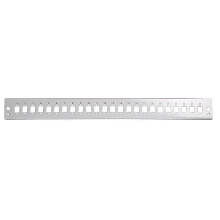 Pannello di distribuzione 24 bussole SC Simplex / LC Duplex 1U Grigio