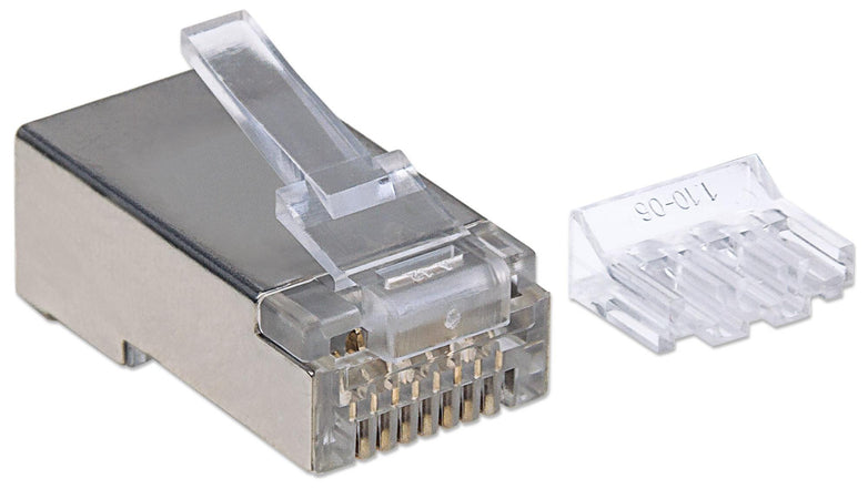 Confezione da 90 Plug Modulari Cat.6A RJ45 STP