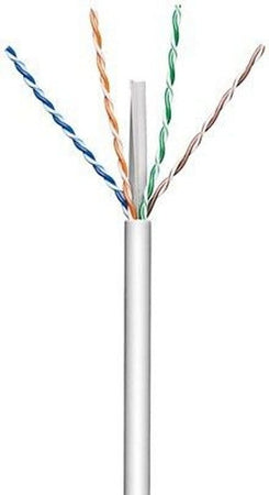 Matassa U/UTP Cavo Cat.6A Rame 100m LSZH Rigido Grigio