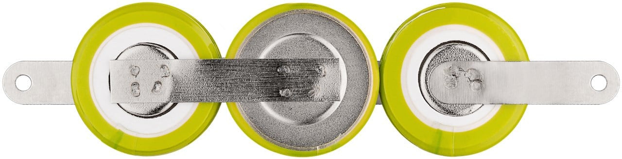 Batterie Ricaricabili NiMH 3xAA HR6 2100 mAh 3.6V a Saldare