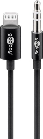 Cavo da Apple Lightning a Audio 3,5 mm M 1m Nero