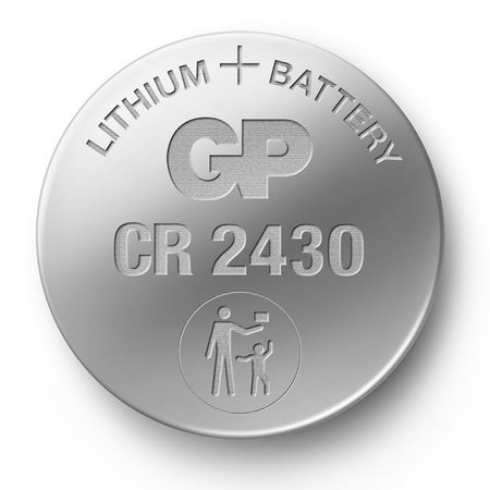 Blister 5 Batterie Litio a Bottone CR2430
