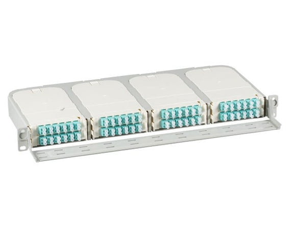 Sottostruttura x 8 moduli FTTH 19'' 1U