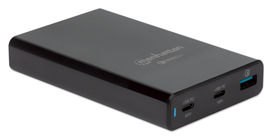 Stazione di ricarica USB-C&trade PD 65W Nero