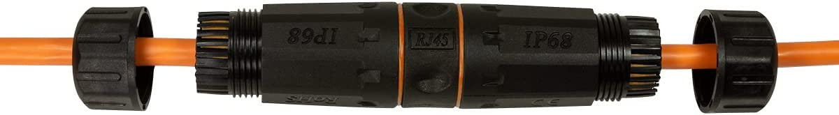 Extender da Esterno per Cavo Cat.6A e Cat.7 IP68 Toolless