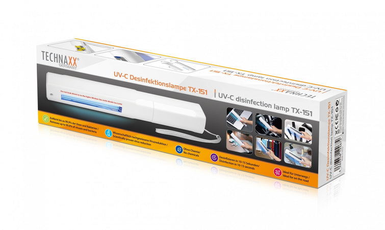 Lampada Disinfettante UV-C Antivirus, TX-151