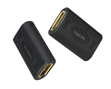 Extender Ripetitore DisplayPort DP F a DP F UHD 8K@60Hz Nero