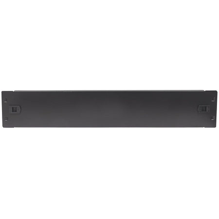 Pannello Cieco Toolless a Clip per Armadi Rack 19'' 2U Nero