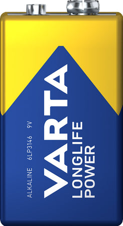 Blister 1 Batteria 9V Longlife Power Alcalina 6LP3146