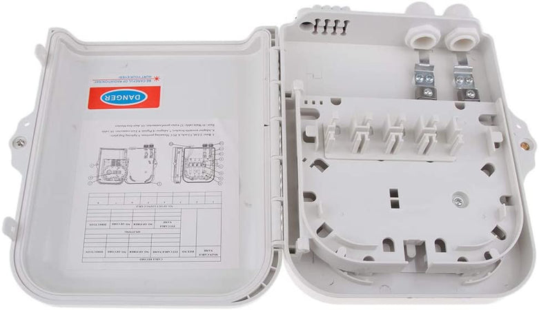 Scatola di Distribuzione Fibra Ottica FTTH IP65 8 Porte SC LC