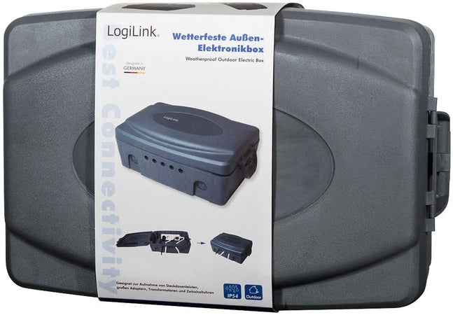 Scatola Elettrica IP54 Cable Organizer Organizzatore Cavi Grigio