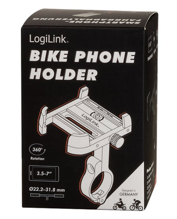 Supporto da Bicicletta per Smartphone 3.5''-7'' Fissaggio Verticale