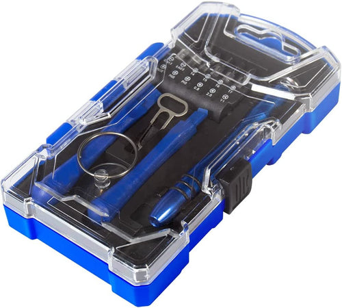 Cacciavite con punte e accessori collegabili, 17 pezzi