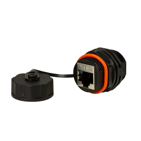 Accoppiatore RJ45 Cat.6A da panello IP68