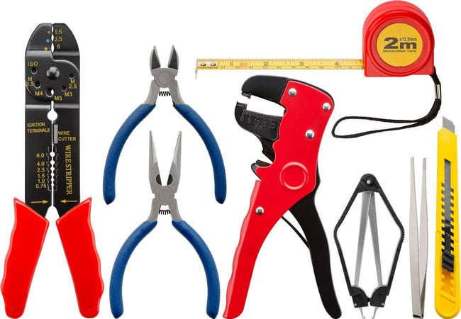 Kit Valigetta di 20 Attrezzi con Set di Saldatura in Pratica Custodia