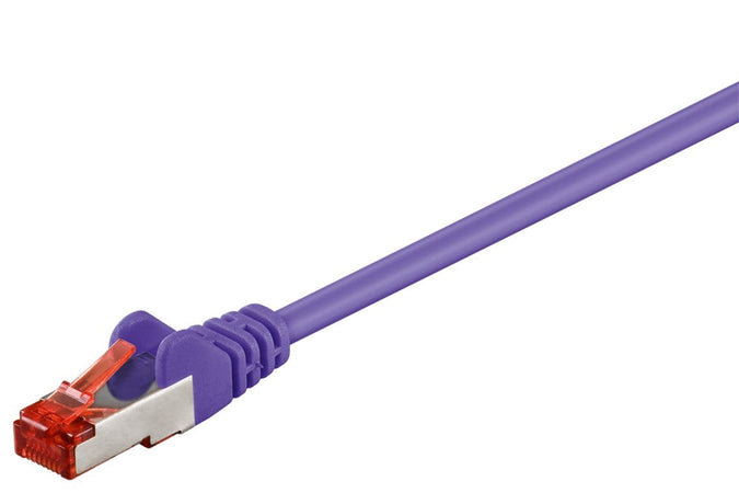 Cavo di rete Patch in rame Cat. 6 Viola SFTP LSZH 2m