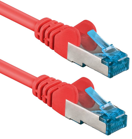 Cavo di Rete Patch in Rame Cat. 6A S/FTP LSZH 2 m Rosso