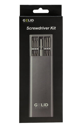 Set Astuccio in Alluminio Cacciavite di Precisione a 48 Punte Intercambiabili