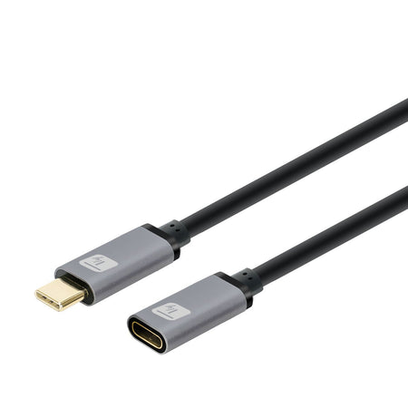Cavo prolunga USB 3.2 Gen 2 USB-C&trade M/F 1m Nero