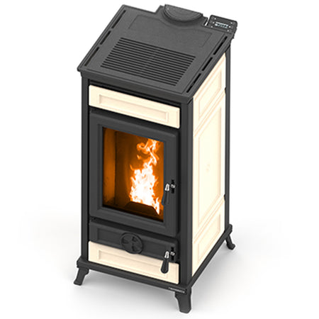 Thermorossi Stufa a Pellet Canalizzabile Flam 10.4kW