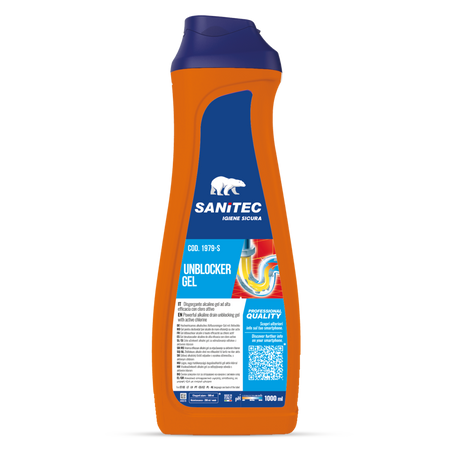 ITALCHIMICA Disgorgante Uniblocker gel SANITEC flacone 1,0 lt