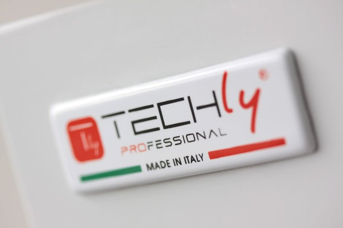 Armadio rack 19'' a pavimento 25U grigio IP55 porta cieca prof. 600 mm