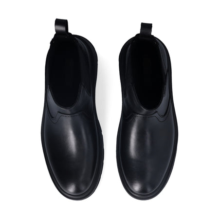 Liu Jo stiveletti beatles in pelle nero SF5093EX