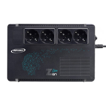 Gruppo di continuità UPS 650VA con 4 prese Line Interactive