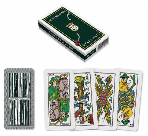 Le Bellunesi Akqa Dal Negro carte da gioco