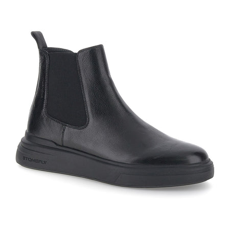 Stonefly stivaletti chelsea Phoenix 5 pelle black 221597