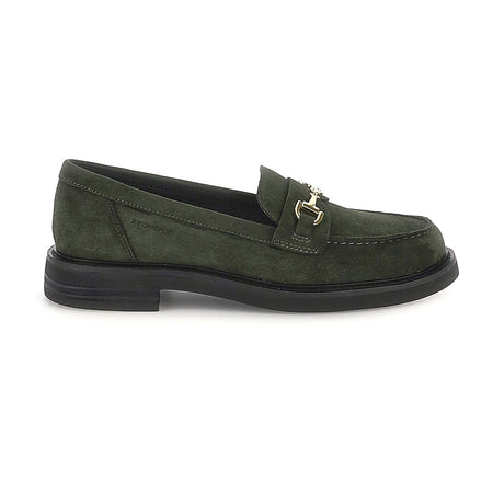 Stonefly mocassini donna Celine 5 scamosciato green 223049